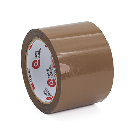 3" x 110 yds. Tan (6 Pack) TAPE LOGIC<span class='afterCapital'><span class='rtm'>®</span></span> #400 Acrylic Tape